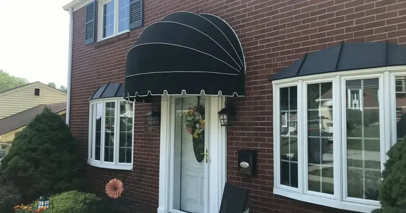 Toldo para Porta de Tecido Náutico